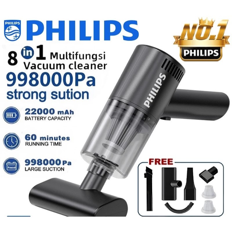 PHILIPS VACUM CLEANER VACUM PENGHISAP DEBU PORTABLE