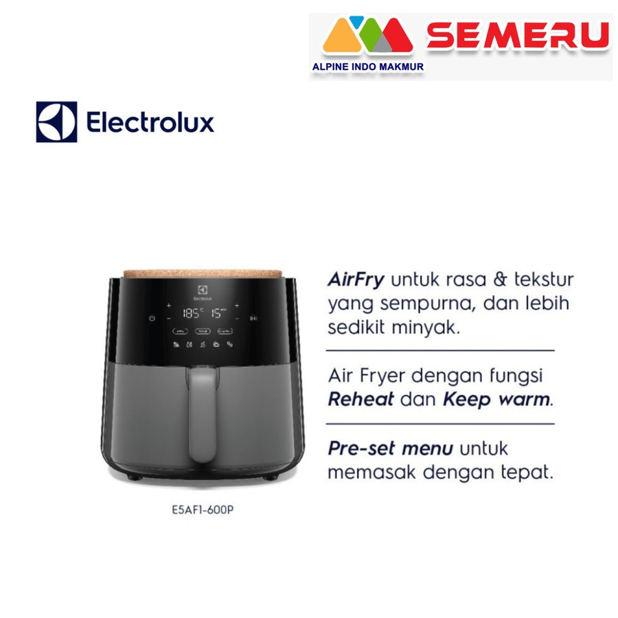 ELECTROLUX AIR FRYER 5 L E5AF1-600P