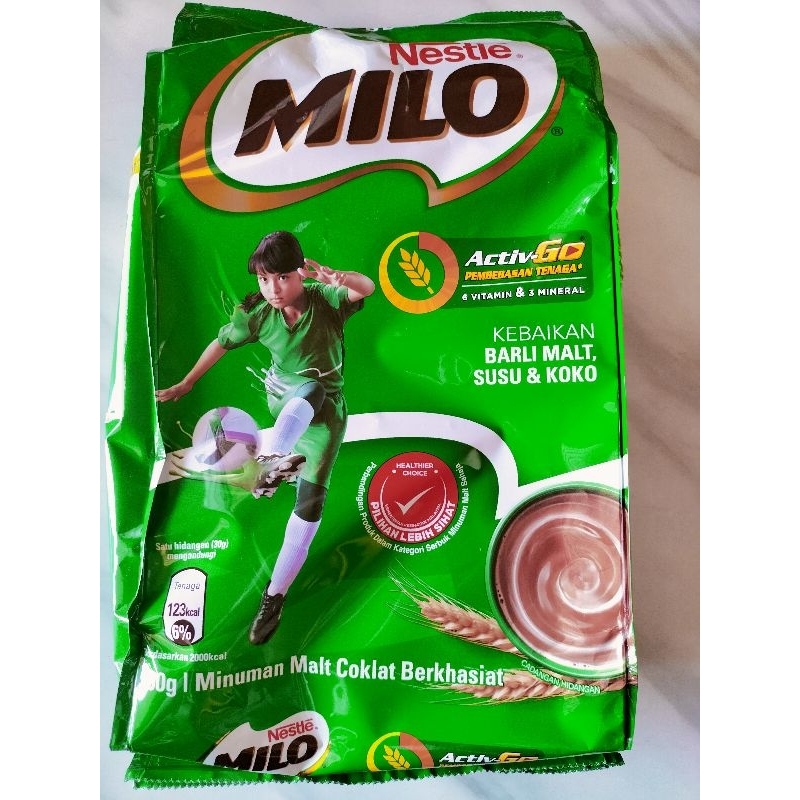 

Milo Bubuk Minuman Coklat Malaysi 900 gram Exp Apr 2026