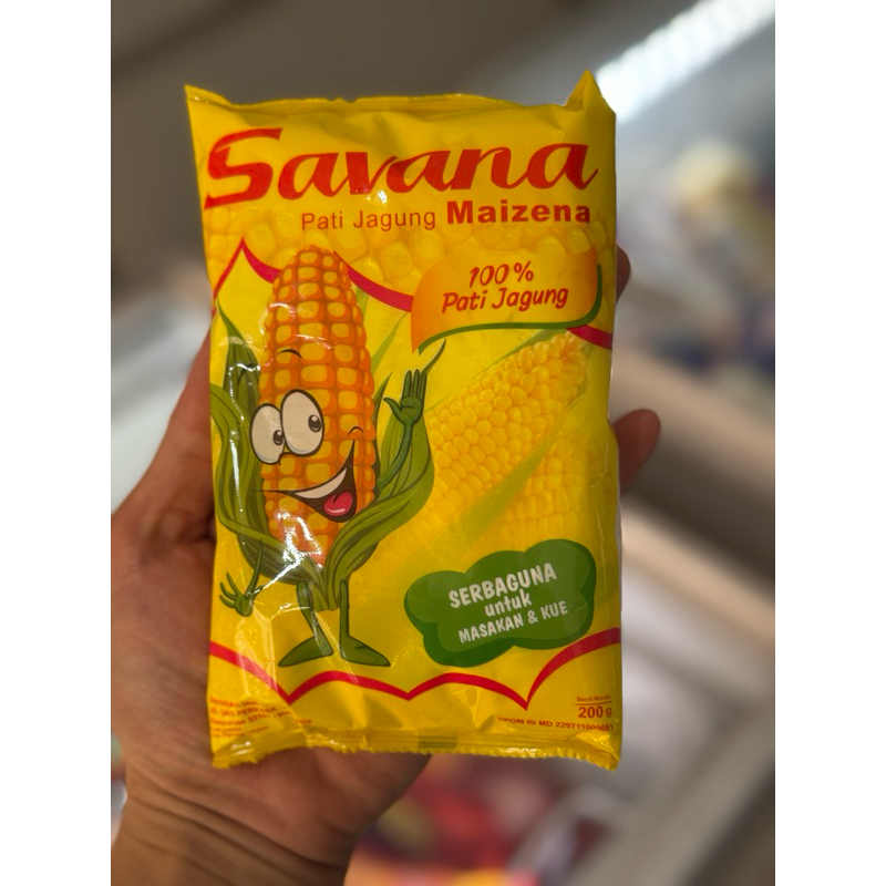 

Savana Tepung Maizena / Pati Jagung Maisena Savana 200gr