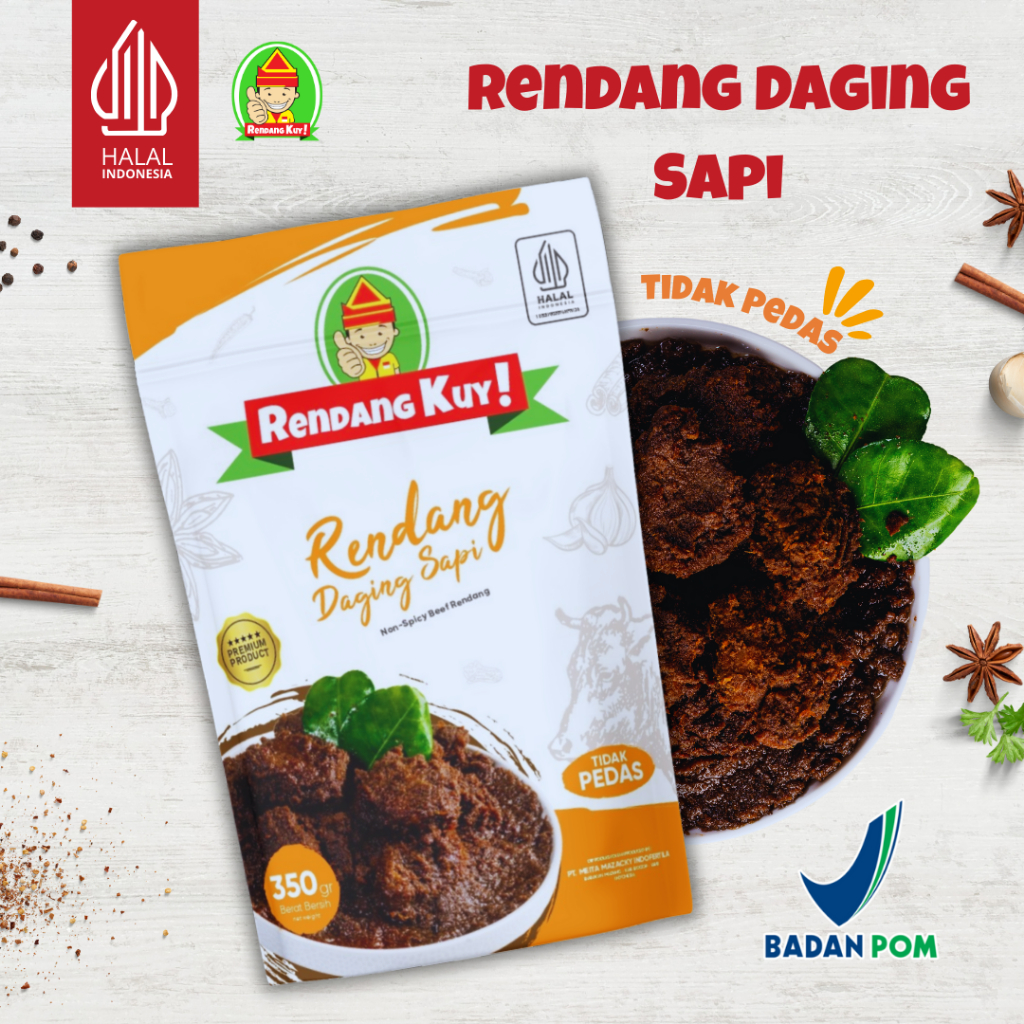 

Rendang Kuy! - Rendang Daging Sapi Tidak Pedas 350gram