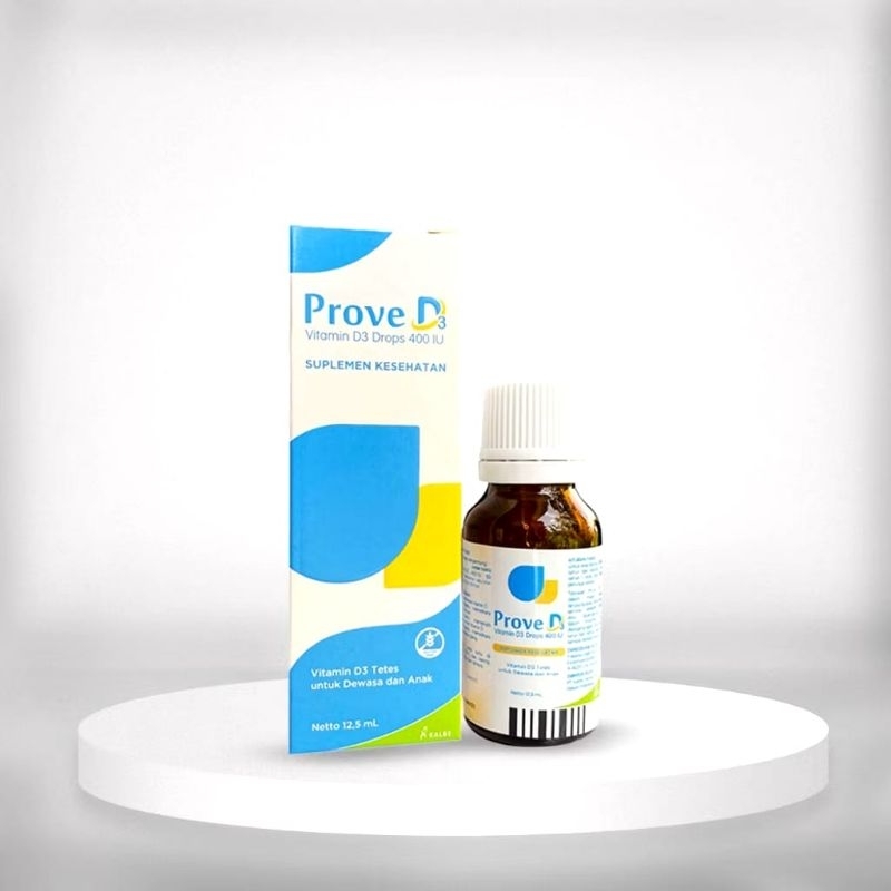 Prove D3 Drop - Vitamin D3 400 IU Tetes 12.5 ML Untuk Dewasa & Anak Original