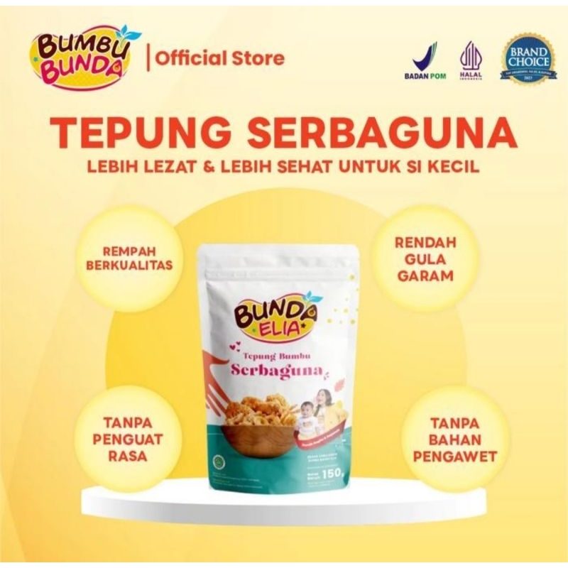 

Bumbu Bunda Elia Tepung Bumbu Serbaguna 150gr