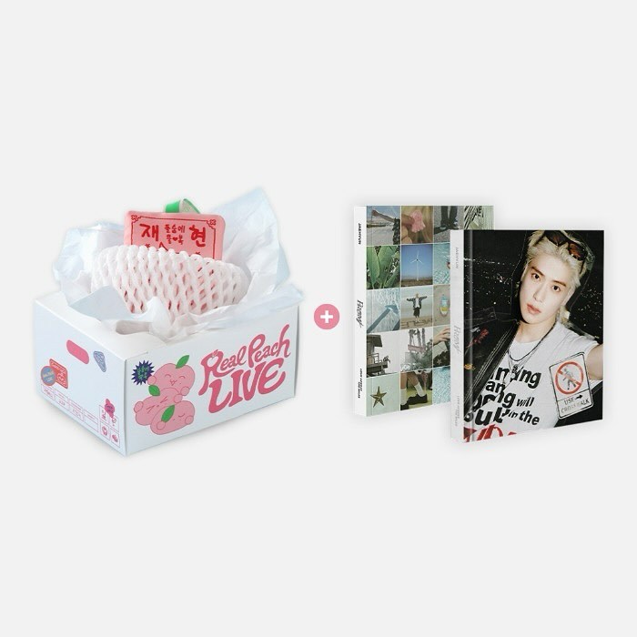 JAEHYUN - The 1st Photobook [FROM J : LOVE ACROSS THE MILES] + Real Peach Live (Digital Code)