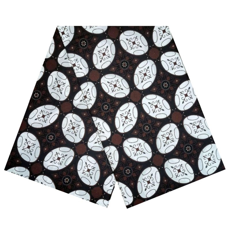 Gayaebatik Jarik Batik Motif Kawung Besar Putih
