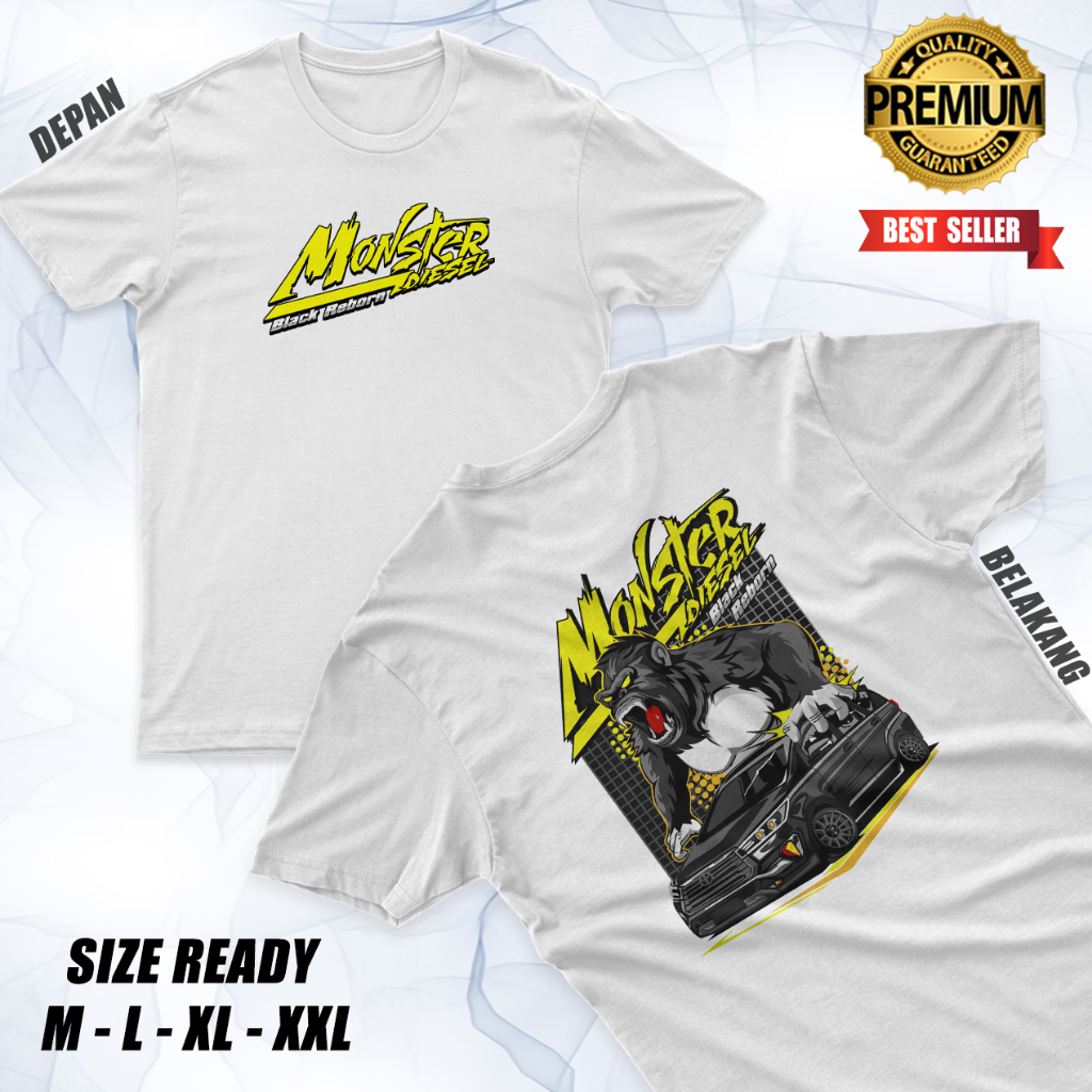 Centfashion | Kaos Monster Diesel Black Reborn | Kaos Racing Diesel | Kaos Diesel Gank | Kaos Diesel