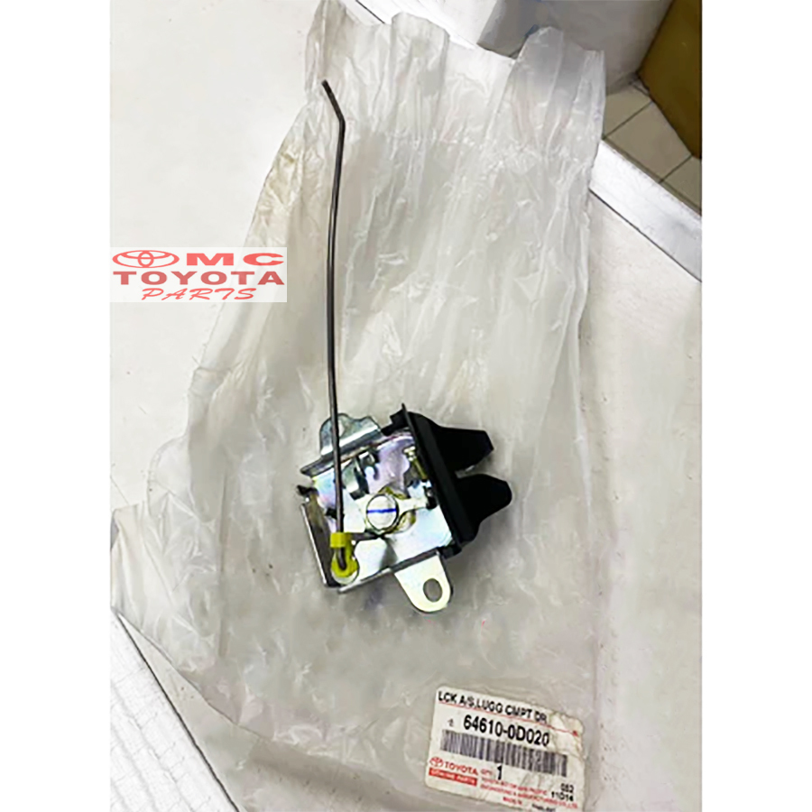 Door Lock Bagasi Vios Limo Old 2002-2007 Gen 1 Original Toyota 64610-0D020 Door Lock Pintu Bagasi Be