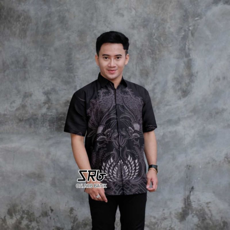 NEW BATIK PRIA LENGAN PENDEK BATIK PRIA LENGAN PENDEK PREMIUM BATIK PRIA LENGAN PENDEK SLIMFIT BATIK