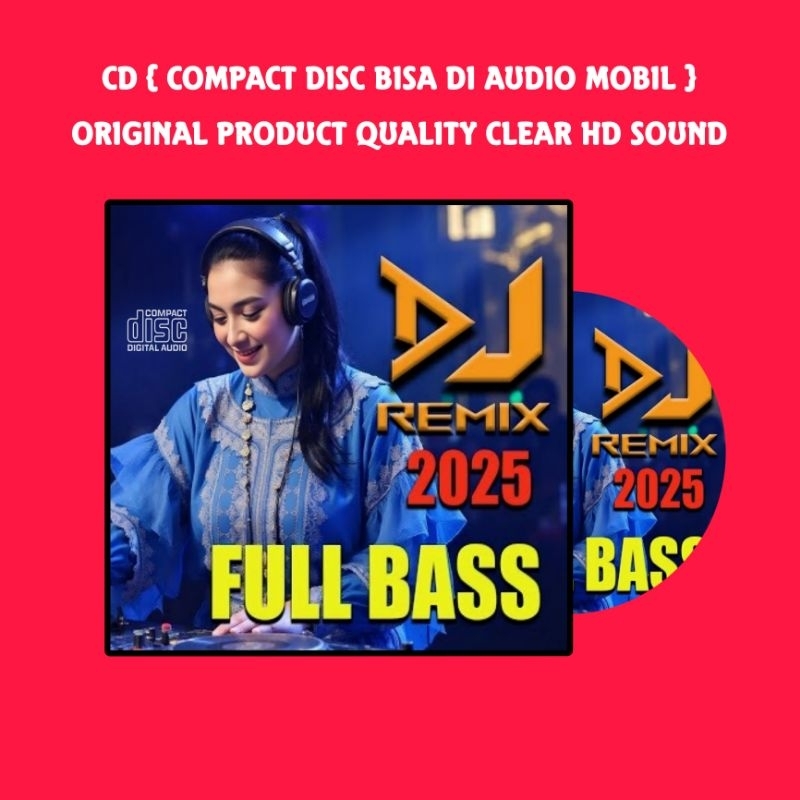 Kaset CD Mobil Nonstop Lagu DJ Dangdut Remix Terbaru 2025 - Kaset CD Lagu DJ Remix Terviral - CD Lag