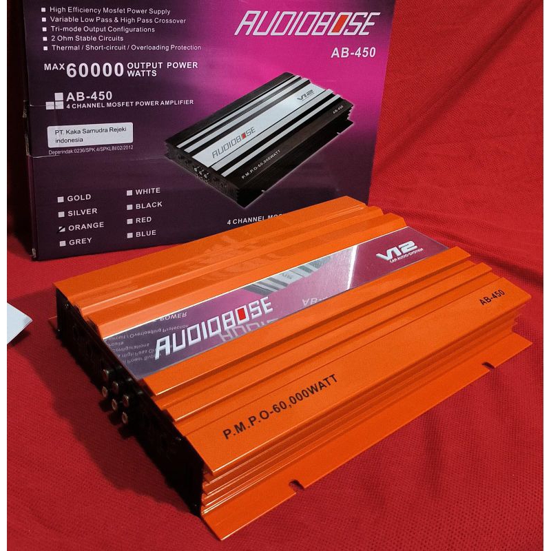 Power Mobil Audiobose AB 450.4 New