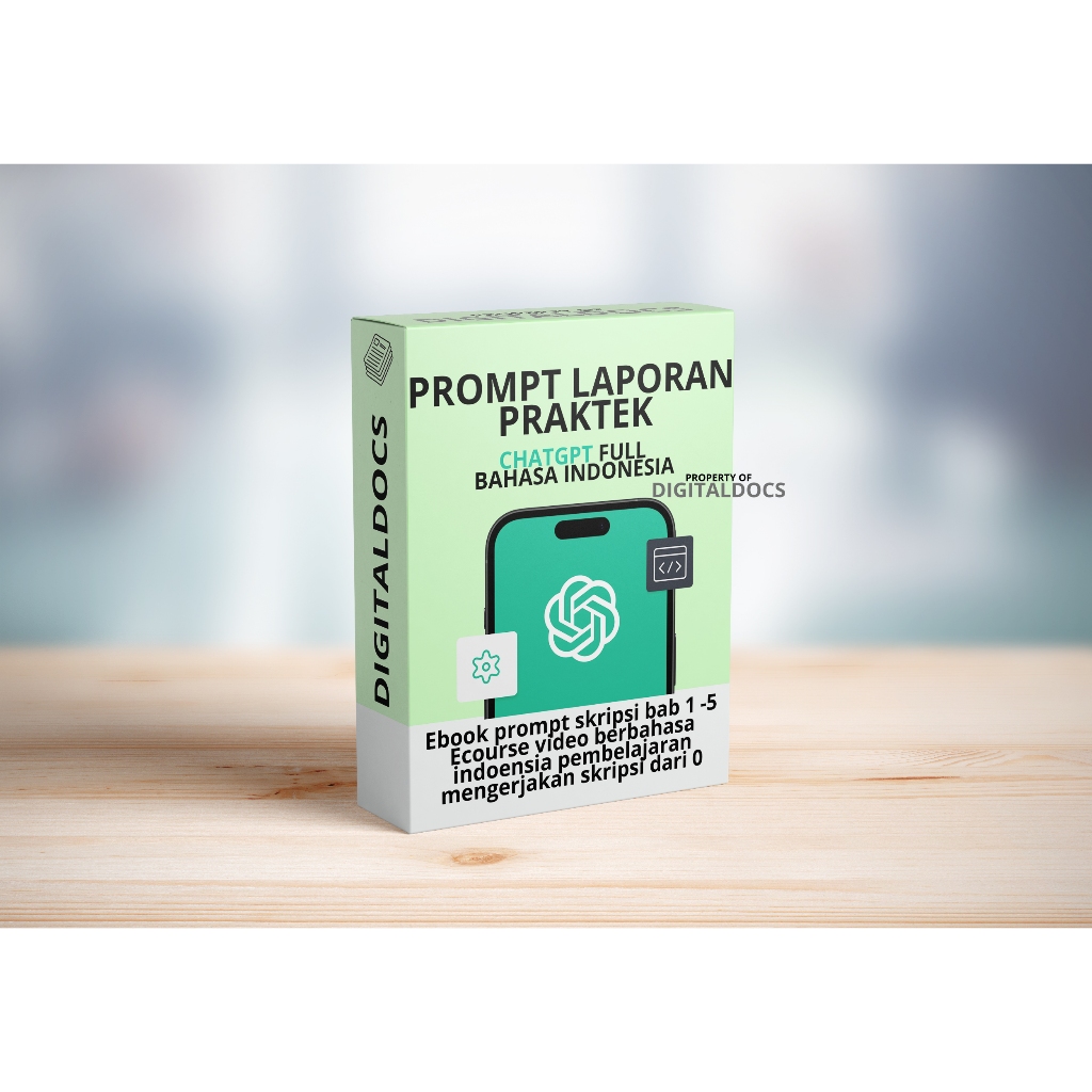 Prompt ChatGPT Laporan Praktek