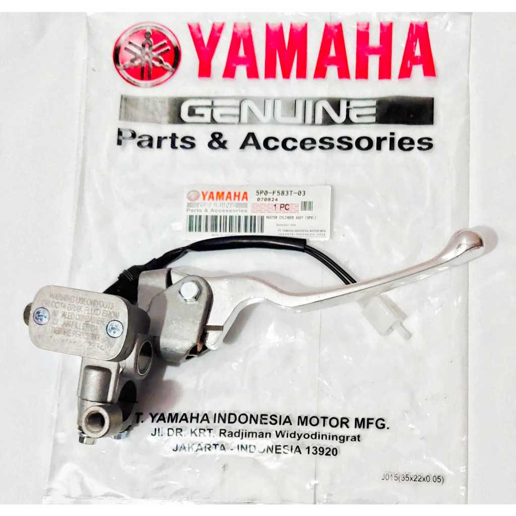 MASTER REM KANAN ASSY MIO SPORTY SMILE JUPITER Z MX OLD 5P0-F583T-03