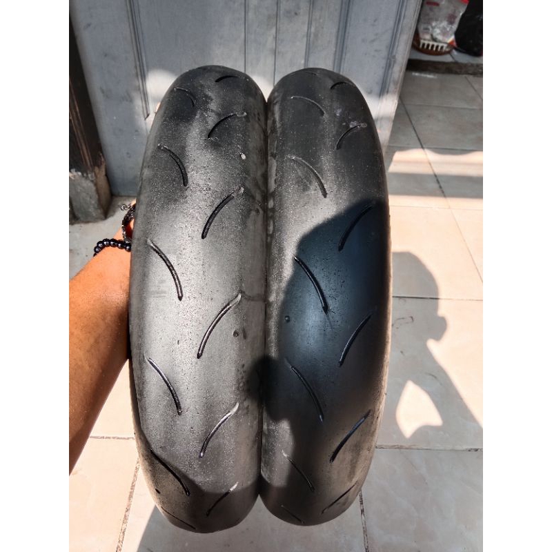 BAN BALAP BAN RACE/SOFCOMPOND UKURAN 90/80 100/80 RING 14 RANDOM