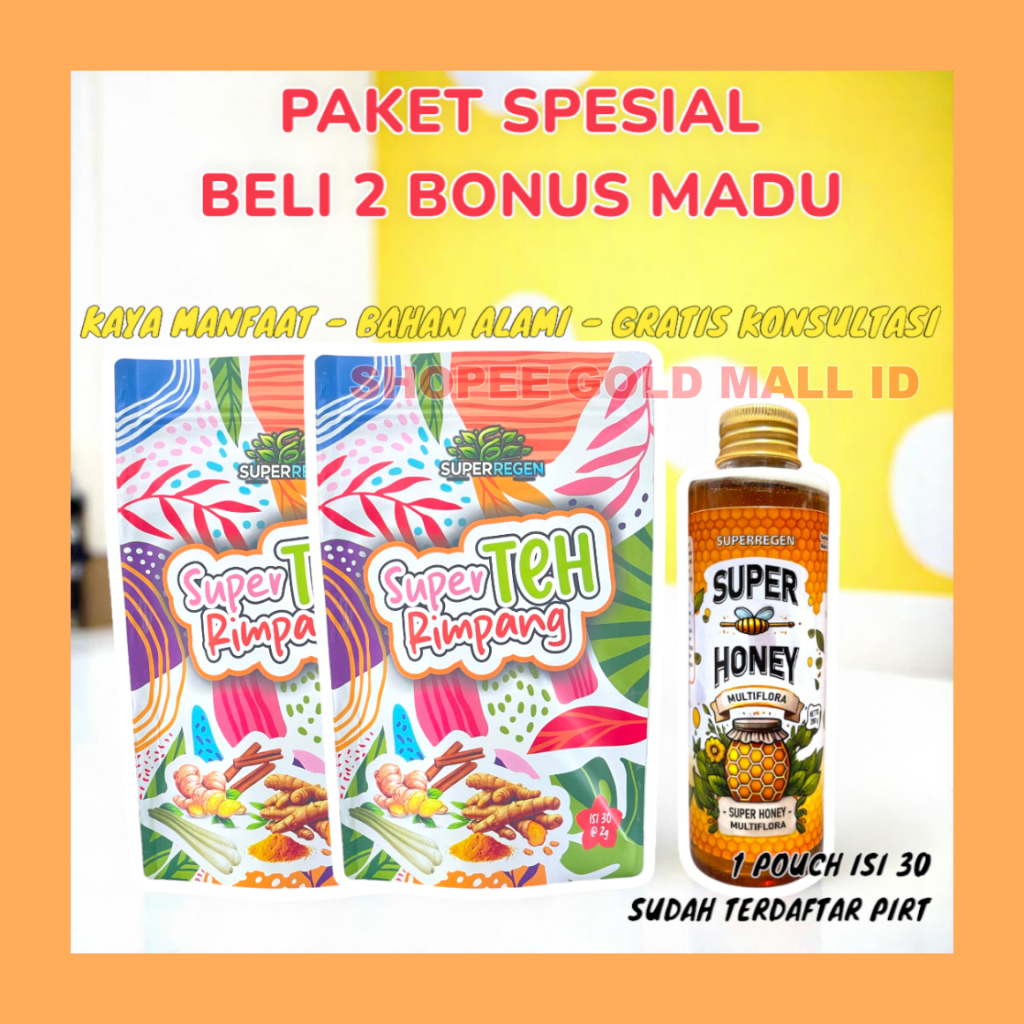 

Super teh rimpang Rempah jahe sereh lemon kunyit teh herbal isi 30kantong | Super teh rimpang 30 Tea Bag Teh Detox & Diet Siap Seduh Kemasan Ekonomis Dalam Kantong Teh | Teh Celup Rimpang Super teh rimpang Minuman Rempah Ala Jsr Teh Diet Detox Original Bp