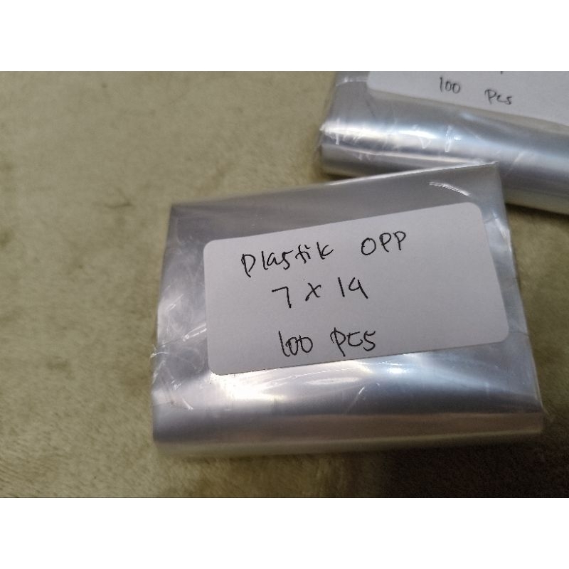 Plastik OPP - 7x4 - Plastik Risol - Plastik Dadar gulung - Plastik Kue - 100 pcs