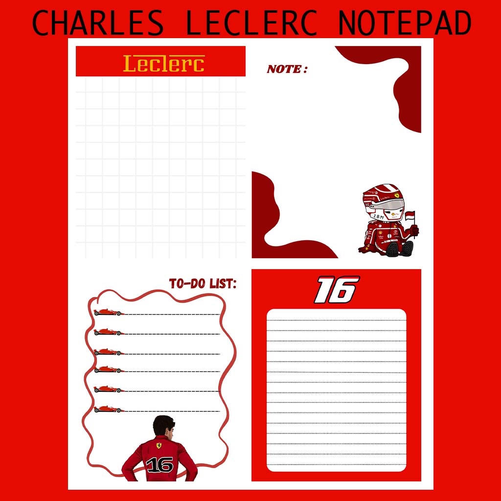 

NOTEPAD F.1 DRIVERS EDITION /F0RMULA 0NE/FAN STATIONARY/AESTHETIC NOTES