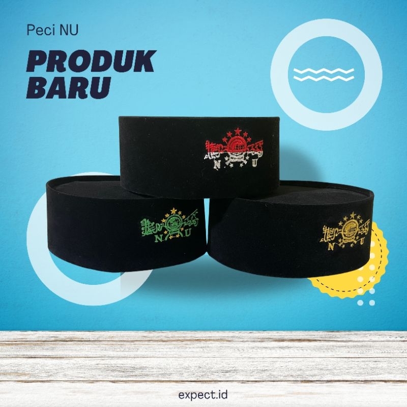 Peci NU | Peci NU Hijau | Peci NU Bordir | Songkok NU