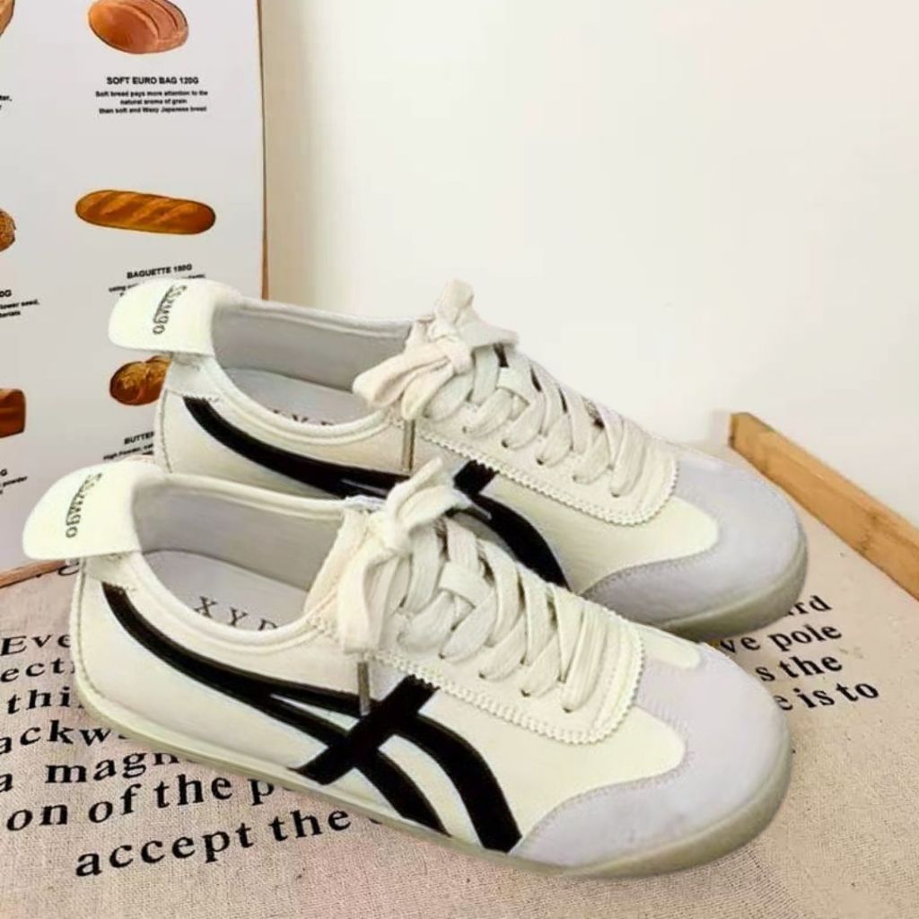 CAITLIN - Elysia Sandal Sepatu Sneakers Casual Wanita Fashion Kekinian AA20