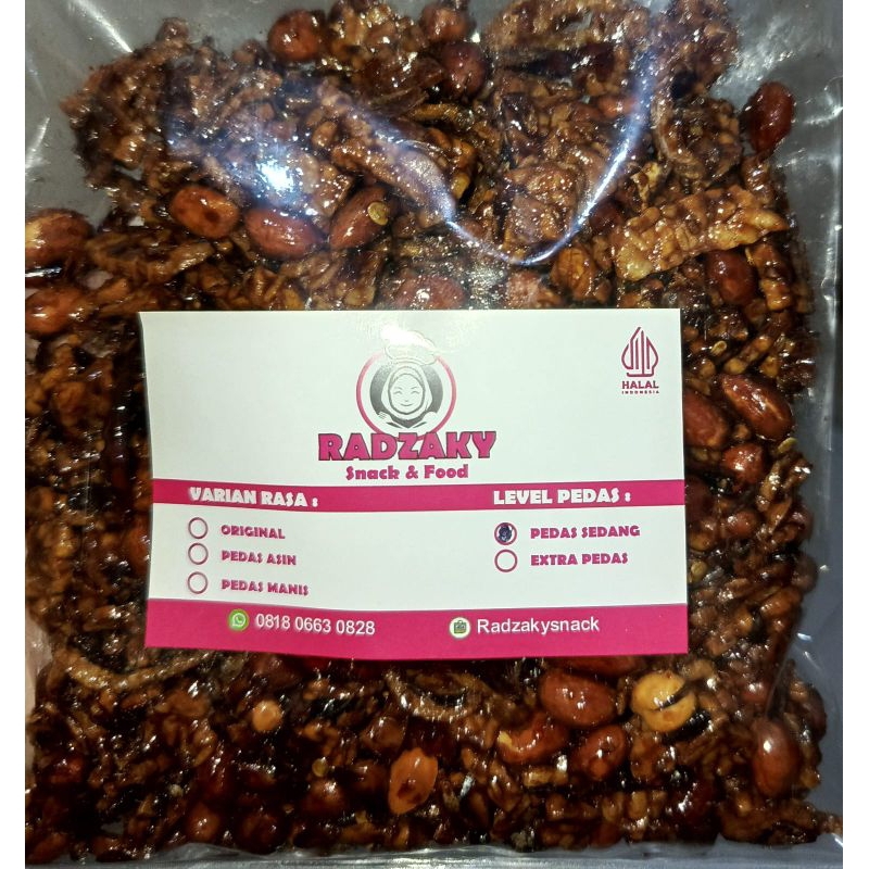 

Orek tempe teri kacang