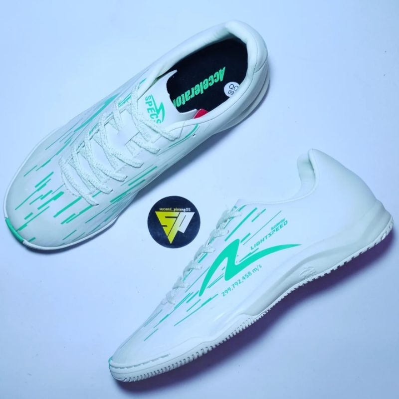 SPECS LIGHTSPEED REBORN IN WHITE/GREEN BUG