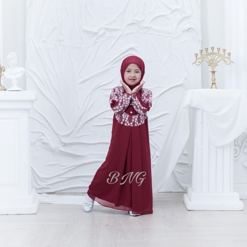 Naura kids baju muslim anak terbaru baju gamis anak kekinian baju gamis anak terviral baju gamis ana