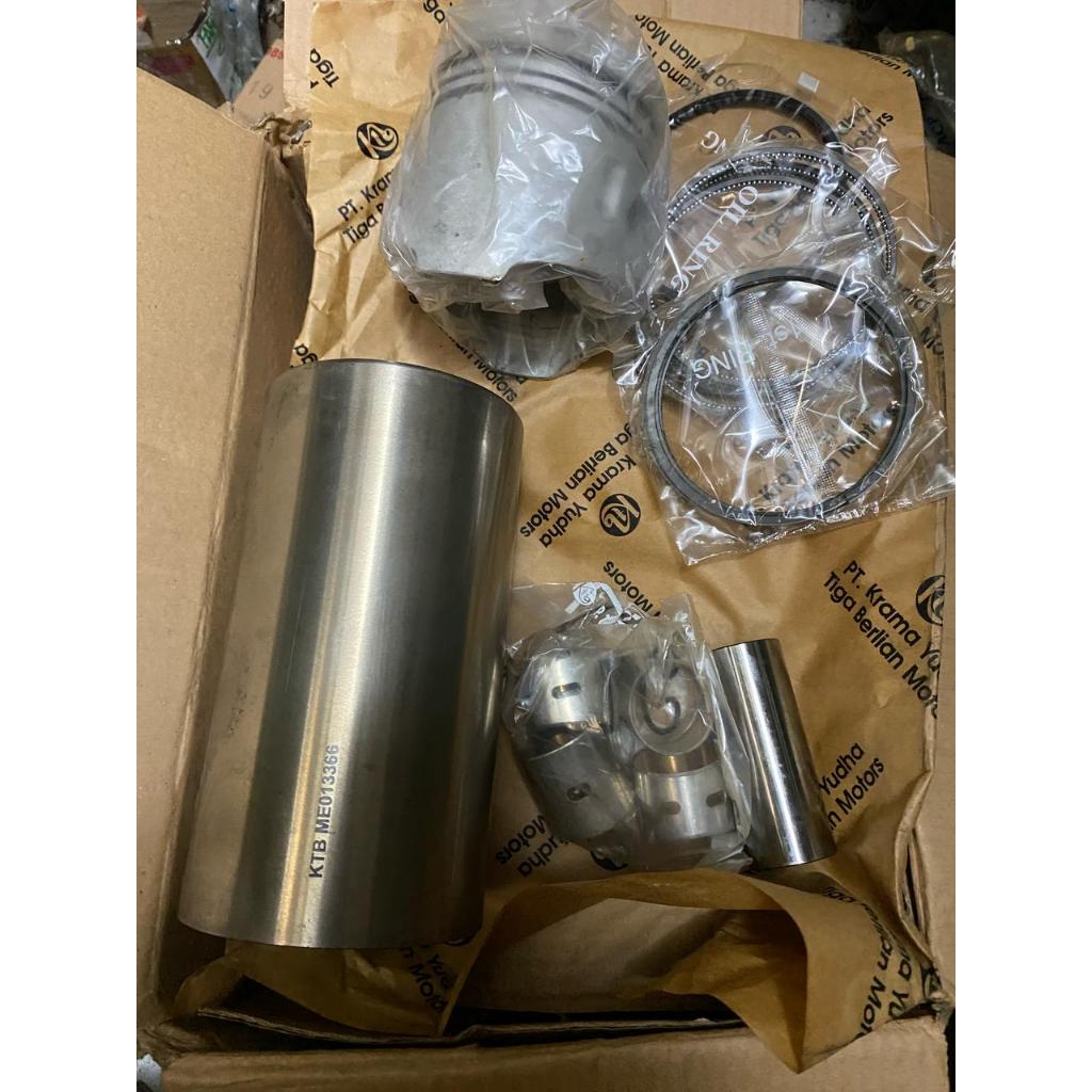 LINER KIT LINER SET BORING SET MITSUBISHI COLT DIESEL PS120 KOMPLIT ORIGINAL ASLI
