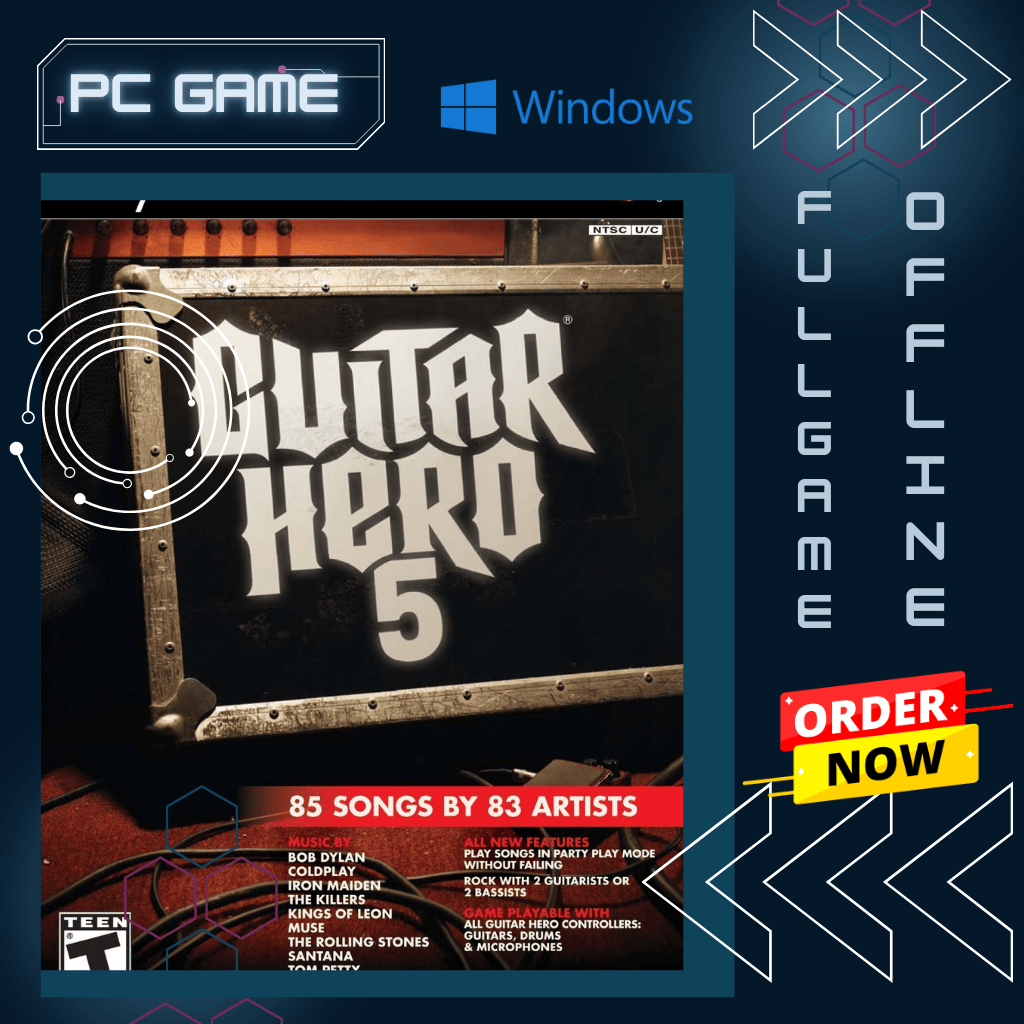 Guitar Hero 5 Game PC