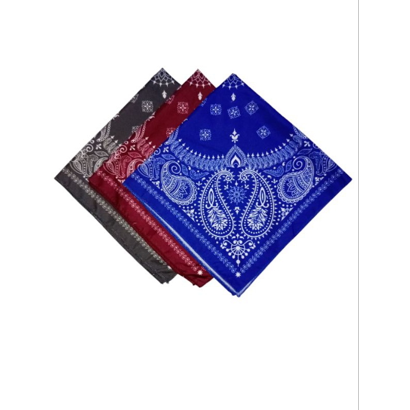 Slayer Bandana Syal Selendang Ridding Sorban Multifungsi Ukuran 53 cm X 53 CM