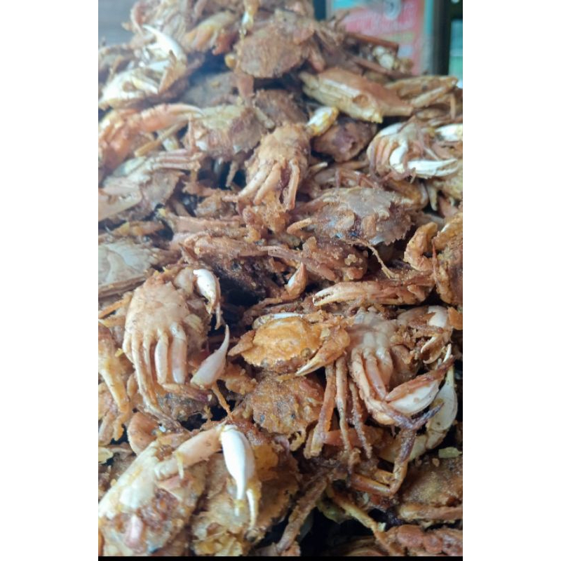 

baby crab waduk wonogiri.sangat lezat banget