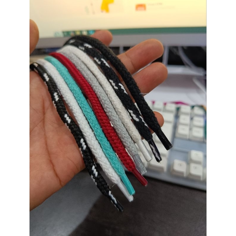 tali kolor tali hoodie tali jogger ujung tipping mika/ pelastik