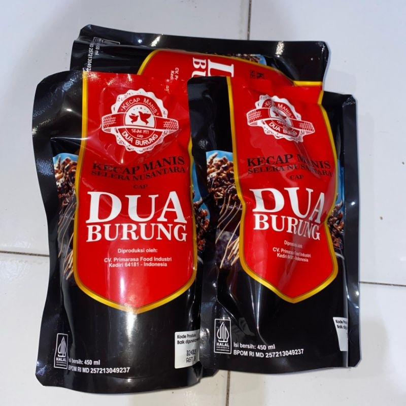

Kecap Manis Cap Dua Burung 450ml (produk dari kecap sawi)
