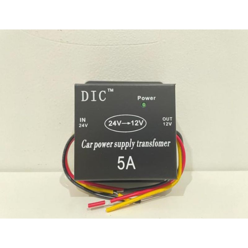 Step down 5A  DC 24V - 12 converter DC 24 volt ke 12 volt 5 ampere - step down 5 Ampere