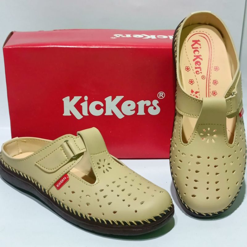 Sepatu Sandal Wanita Kickers Model Slop