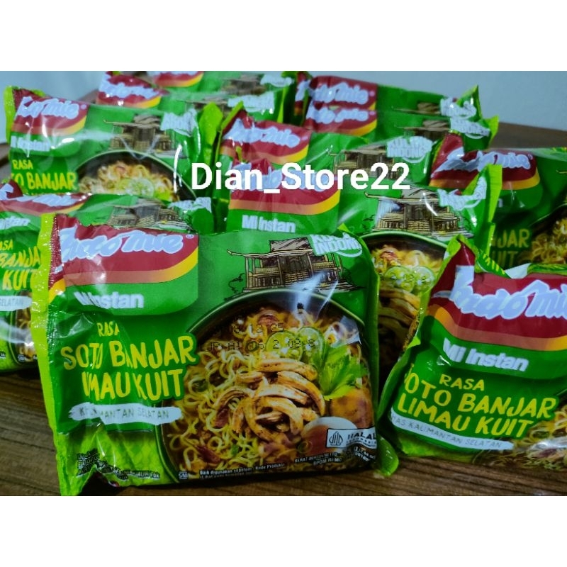 

INDOMIE RASA SOTO BANJAR LIMAU KUIT ISI 10 PCS