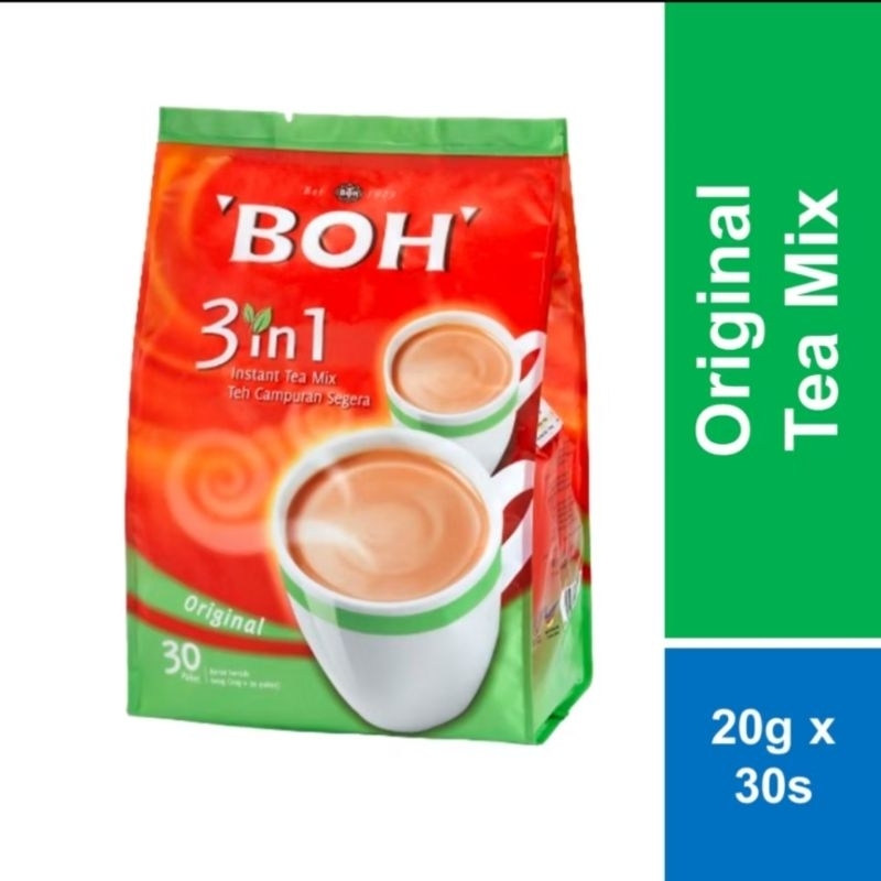 

BOH Tea Instant Tea Mix 3in1 Teh Campuran Segera Original Exp 02/2027