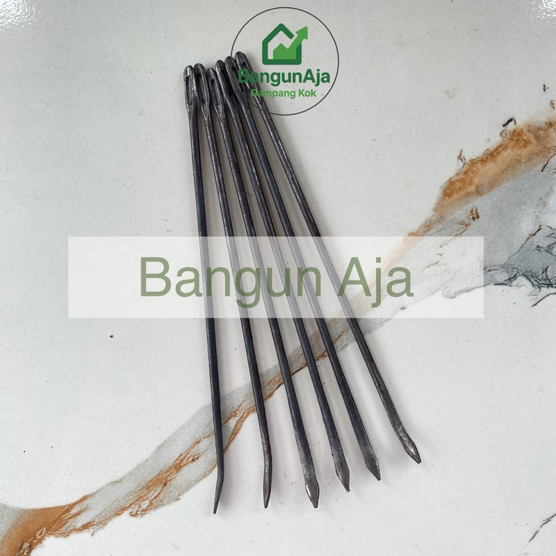 Jarum Goni / Jarum Karung Besi Baja – Jahit Karung, Goni, Plastik Tebal tersedia harga grosir