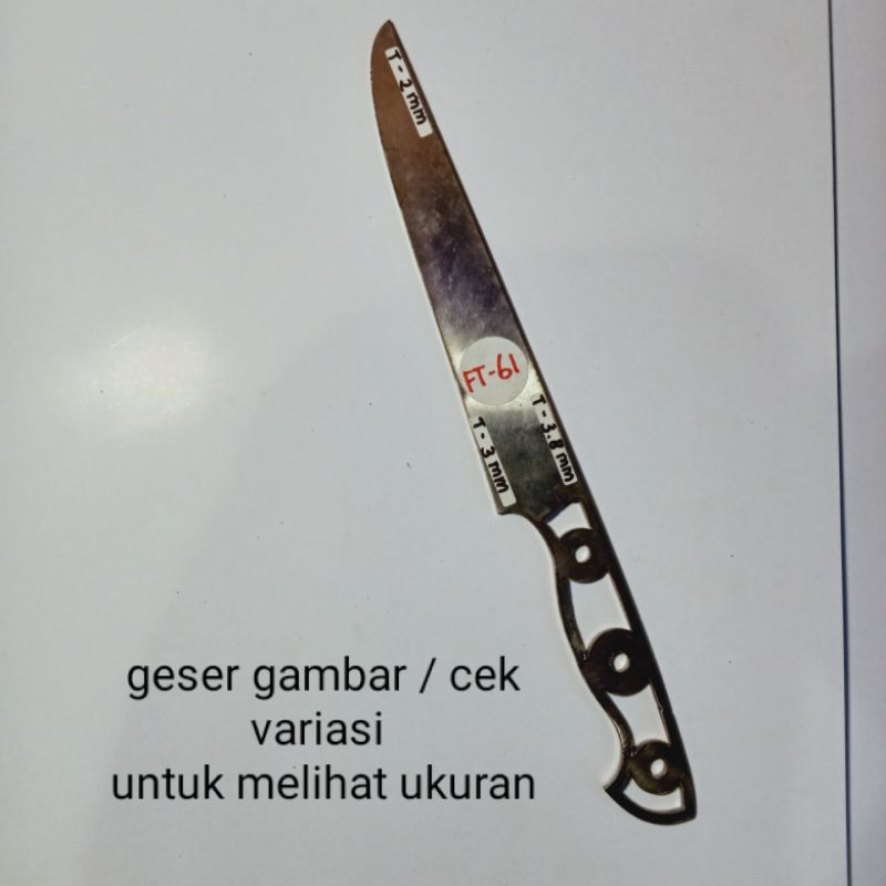 F-61 bahan baja D2/TKM germany