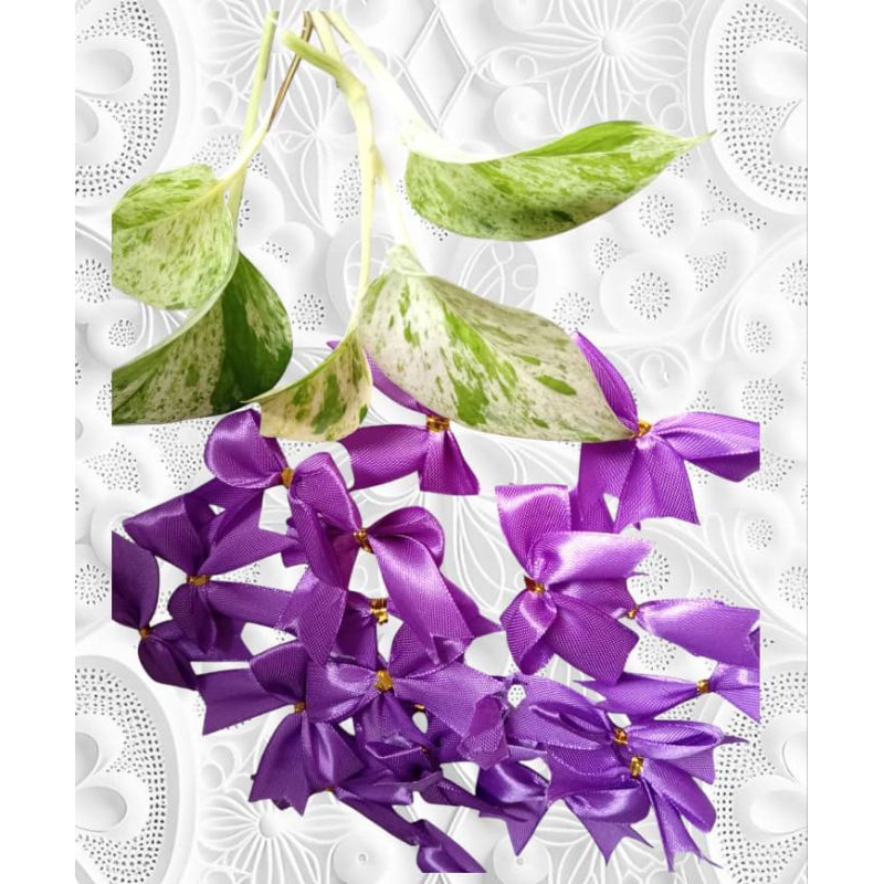 

pita satin siap pakai 50 pcs(pita hampers/accessories)