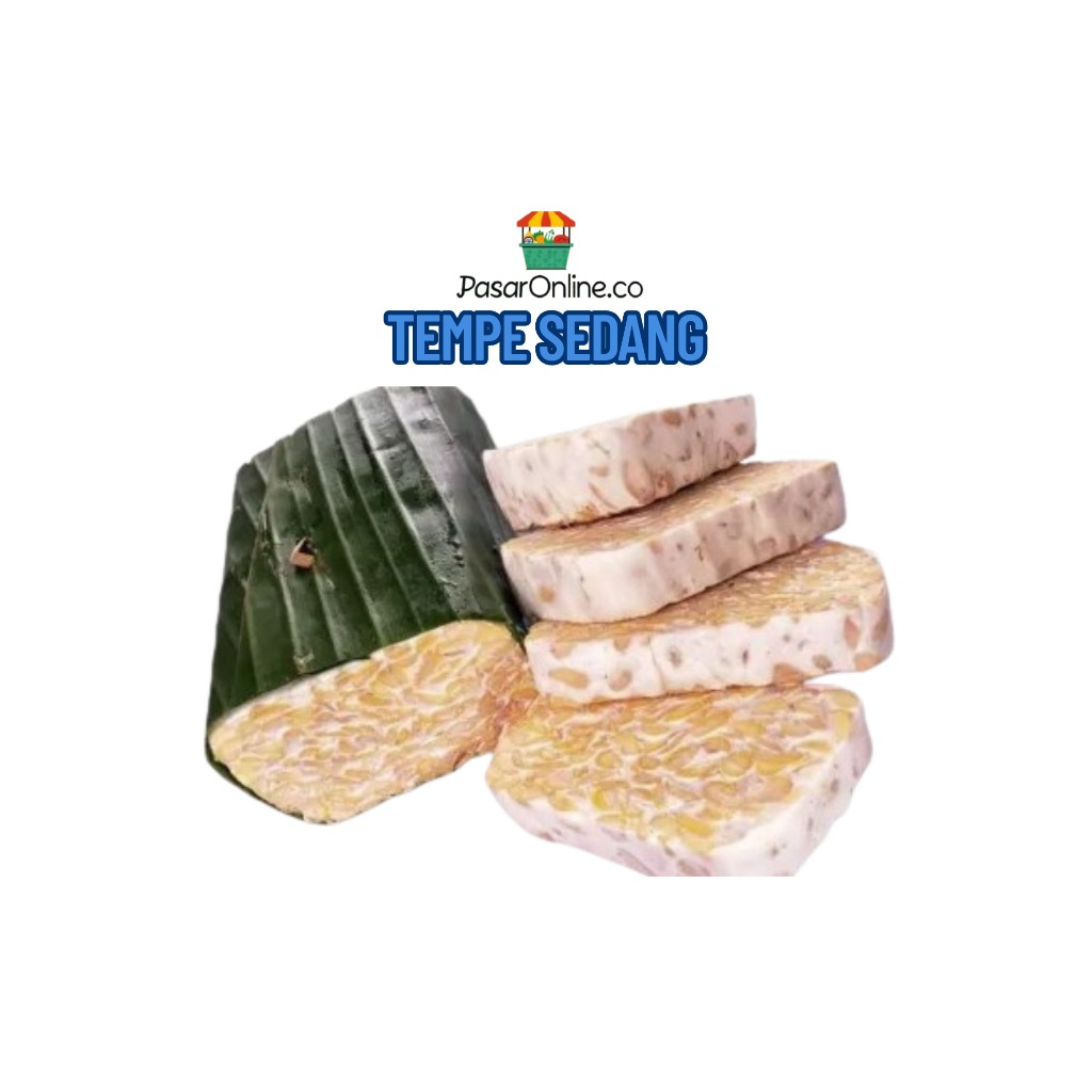 

Tempe Kedelai 1 Bonggol Sedang
