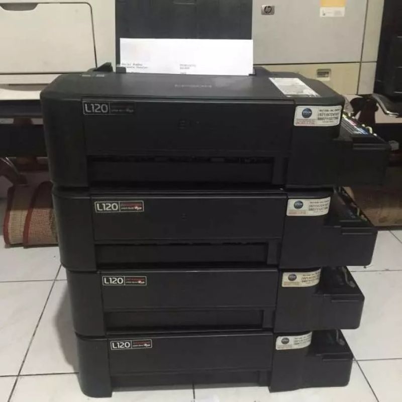 printer L120 kosongan tanpa print head dan sandaran