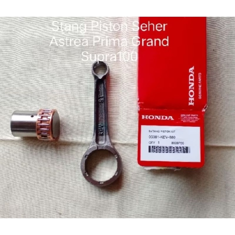 Rod Assy Connecting Stang piston stang seher komplit KEV Honda Supra x Supra fit Supra prima star gr