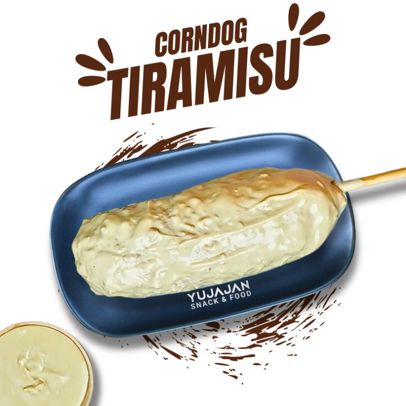 

Corndog Tiramisu Mozarella Frozen By Yujajan Snack & Food