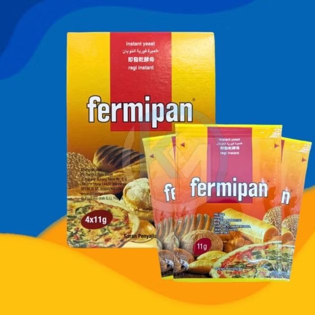 

FERMIPAN RAGI INSTAN 1Box ISI 4PCS