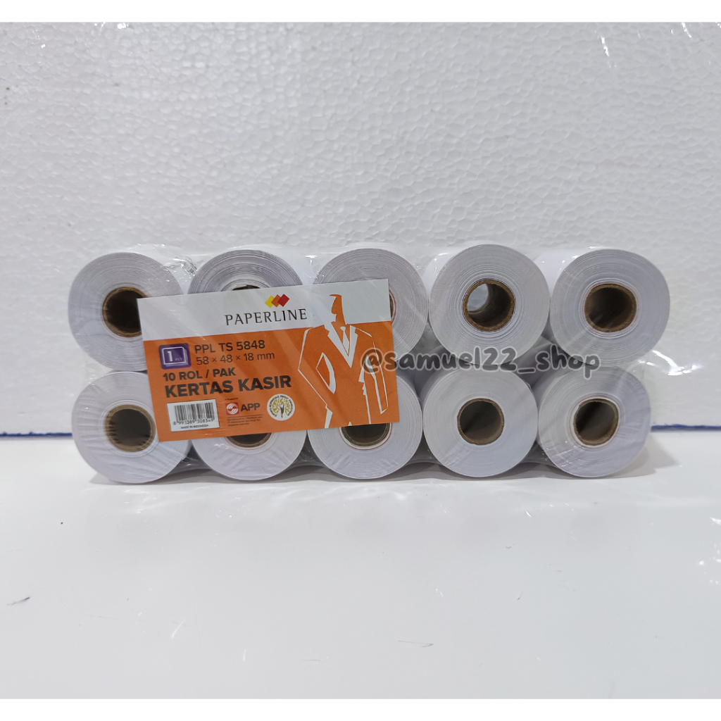 

Kertas Struk Kasir / Register Paper Roll PAPERLINE 58 x 48
