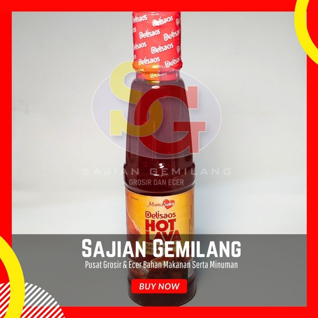 

Mamasuka Delisaus Hot Lava 160ml - Grosir Sajian Gemilang