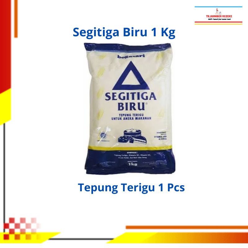 

Tepung Segitiga Biru 1 KG PROMO MURAH /SegitigaTepung Terigu 1 Kg PROMO MURAH