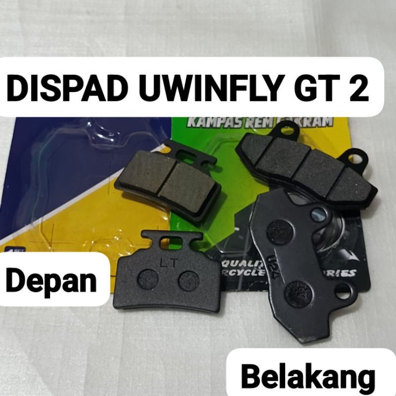 KAMPAS REM UWINFLY GT2 / DEPAN BELAKANG UWINFLY GT 2