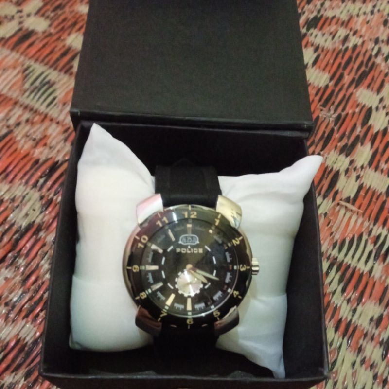 jam tangan police original second 10972J