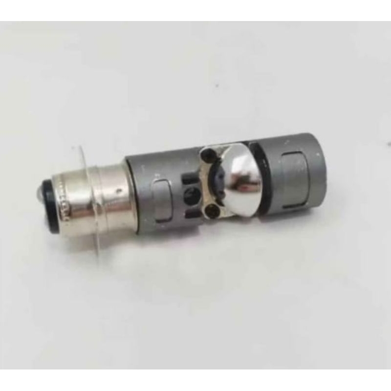 Lampu Depan LED H6 Mini Projie Cahaya Putih