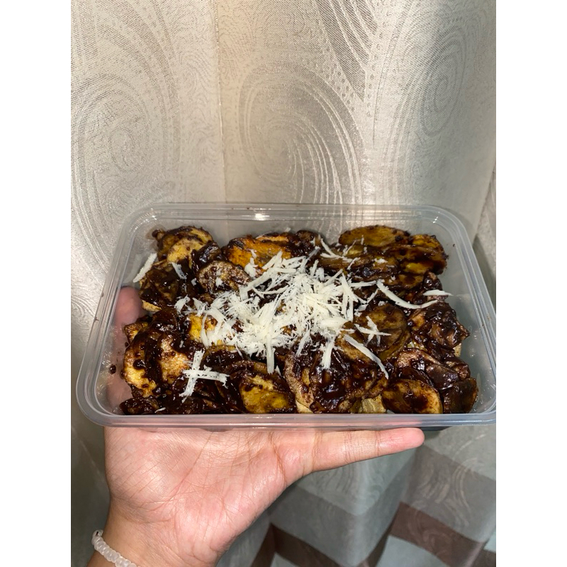 

Kripik Pisang Coklat Lumer - Handmade